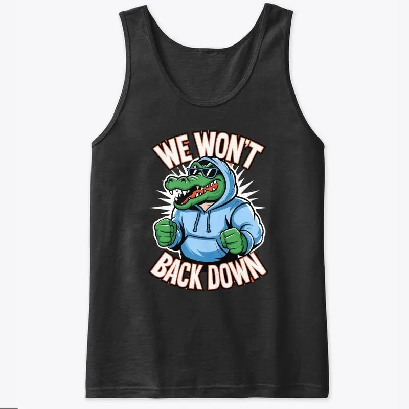 Retro We Won't Back Down Gator