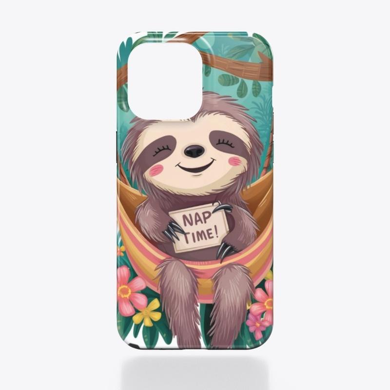 Cozy Sloth 'Nap Time!  Whimsical Touch